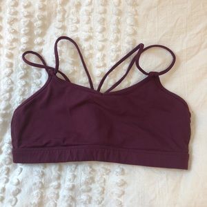 Size 4 Maroon Lululemon SportsBra